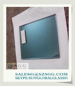 China Excellent quality 4mm Reflective Glass Dark Blue wholesale