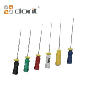 China Dorit Niti Flexible Root Canal H File Endo 0.15mm To 0.40mm wholesale