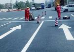 Yellow Powder Coating Reflective Road Line Marking Paint