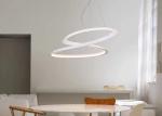 Metal Aluminum Interior Decoration Chandelier Lighting Fixtures large led