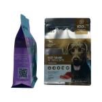 Colorful Moisture-Proof Zipper Lock Aluminum Heat Sealed Flat Bottom Packaging