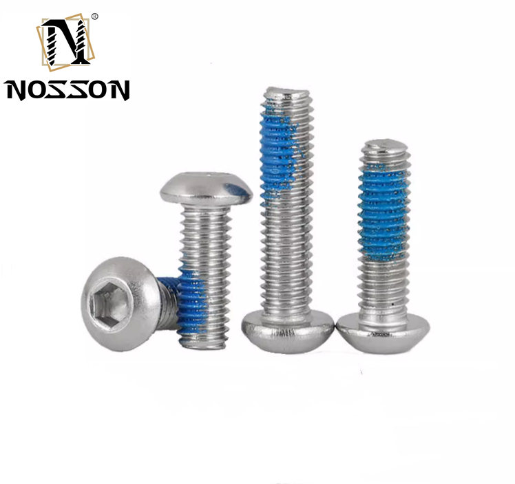 Stainless Steel Metric Thread-Locking Pan Head Phillips Screws M3M4 M5 M6 ANSI Standard for Secure and Durable Fastening