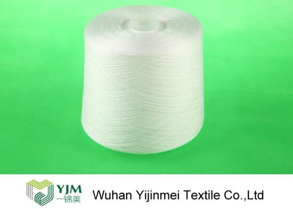 High Twist Virgin 100% Raw White Spun Polyester Yarn 30/2 For Sewing From