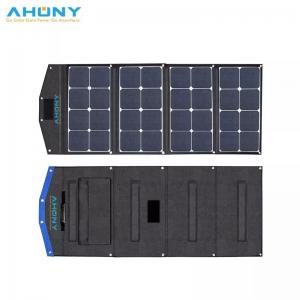 China ETFE 100 Watt Foldable Solar Panel Kit lightweight Portable Solar Charger For Camping on sale