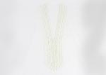 Cotton Embroidered Lace Neckline Applique Hollowed Out Trim For Couture Gown