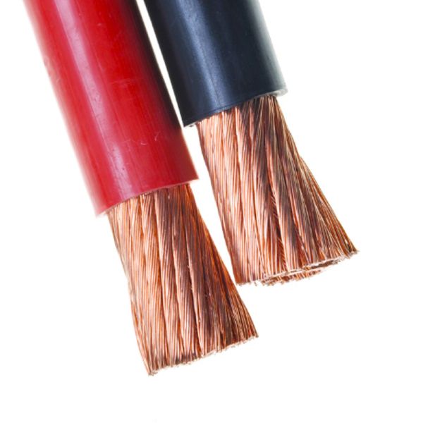 240mm Flexible Copper Welding Cable Heat Resistant Rubber Sheath Multi Strand Thin Copper Wire