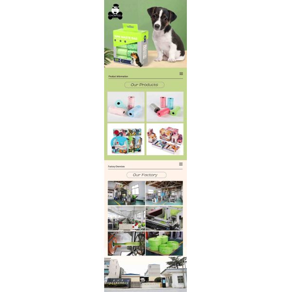 Disposal Bulk Dog Poop Bag Drawstring Closuretype Custom Printed