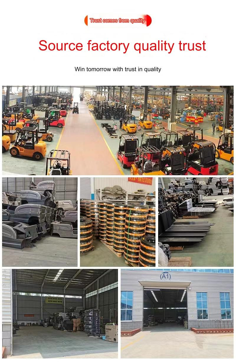 1300mm 1.5 Ton Electric Forklift With 3 Level Mast Effort Saving And Convenience