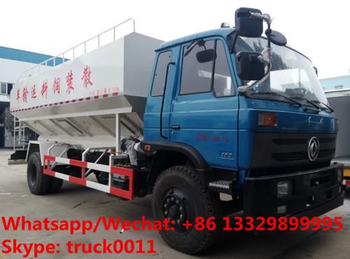 Quality large capacity-20-22m3 electronic discharging bulk feed delivery truck for sale, 10tons animal feed pellet truck for sale