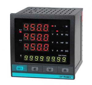 China LCD Display 3 Phase Power Meter RS485 Modbus RTU Protocol wholesale