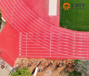 China Affordable All-Weather Synthetic Athletic Track - Low Maintenance &amp; UV-Resistant wholesale