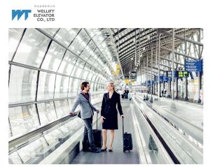 China 0.5m/S Microcomputer Control Passenger Conveyor For Airport wholesale