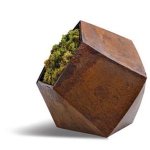 China Custom Outdoor Flower Pot Planters Large Metal Garden Box Planters wholesale