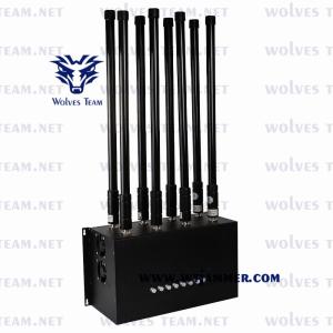 China 8 Bands Adjustable Customized GSM 2g 3G 4G 5g All Phone Signal Jammer wholesale