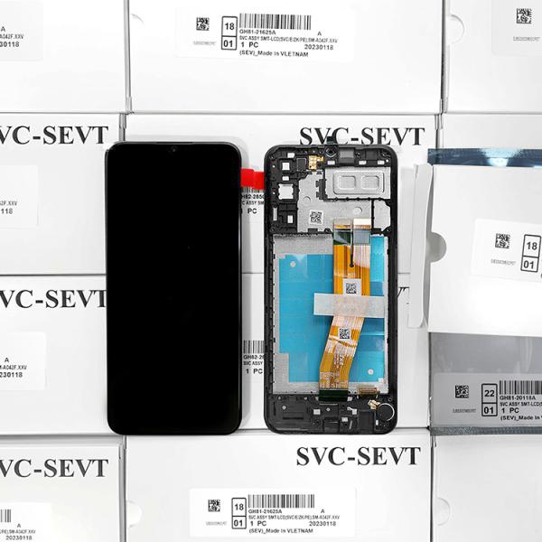 A04E lcd With Frame For a04e Original New Service Pack LCDS Display A04E Mobile Phone Screen Pantalla