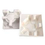 Compostable Paper Packaging , Sugarcane Moulded Cardboard Packaging