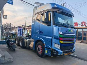 China Used Refurbished Tractor Head 2023 Year JAC Semi Trucks For 10 Wheels Cummins Engine 560hp Airbag wholesale
