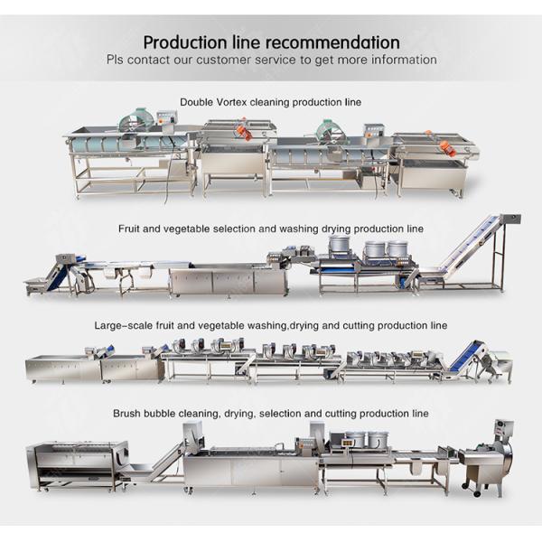 Tengsheng 800KG/H Vegetable Dicer Machine Banana Conveyor SS304