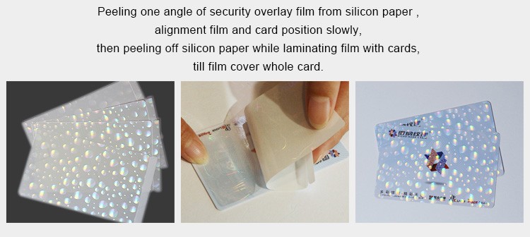 Custom Shapes ID Die Cut Transparent Hologram Stickers , Tamper Proof Hologram Stickers
