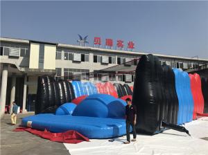 China Barry Customized Attractive Giant Jump Around Inflatable 5K Obstacle Course Race Successful Case wholesale