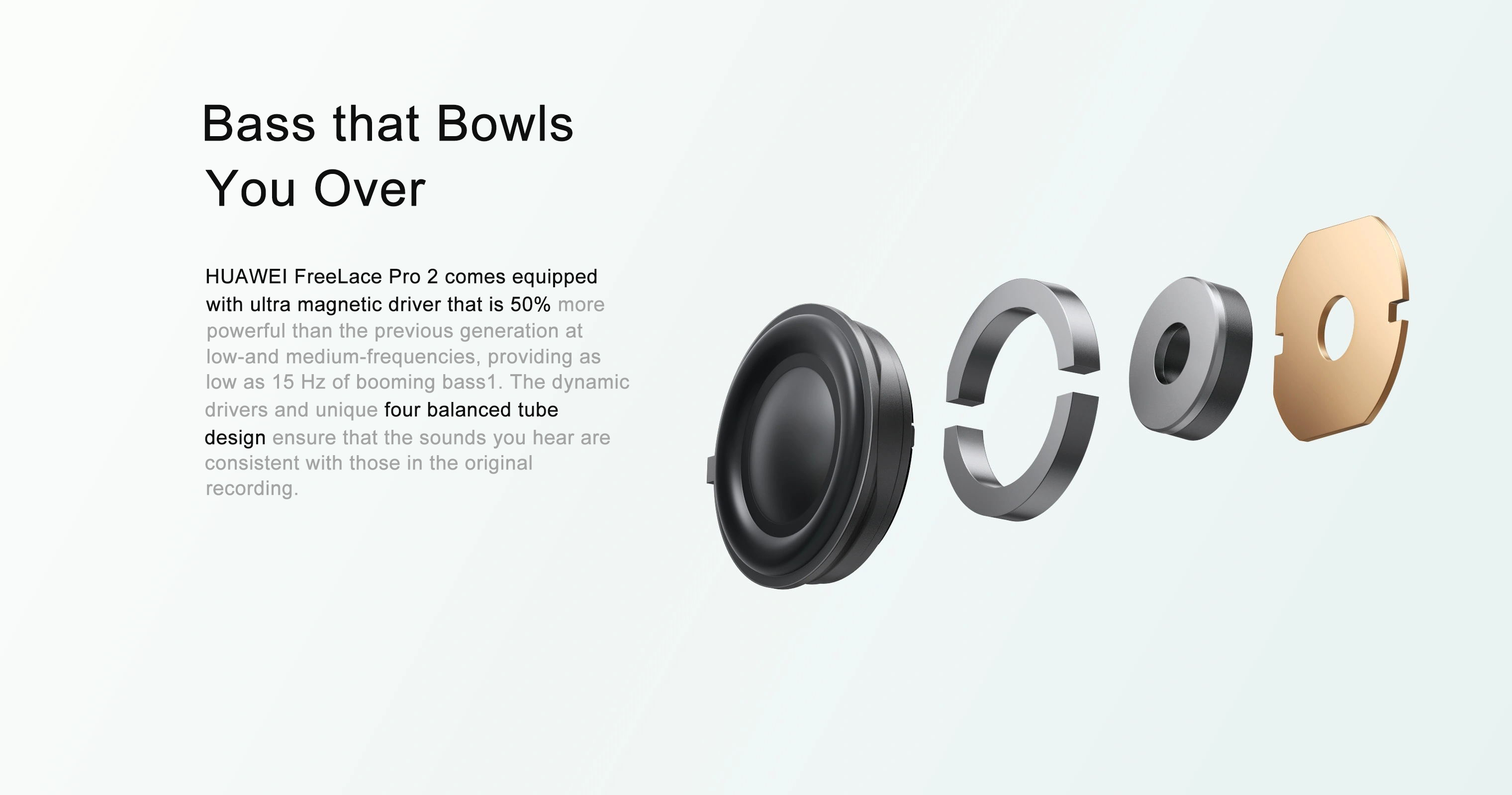 HUA-WEI New FreeLace Pro 2 Wireless Headset Neck-mounted High Sound Quality Long Endurance Active Noise Reduction