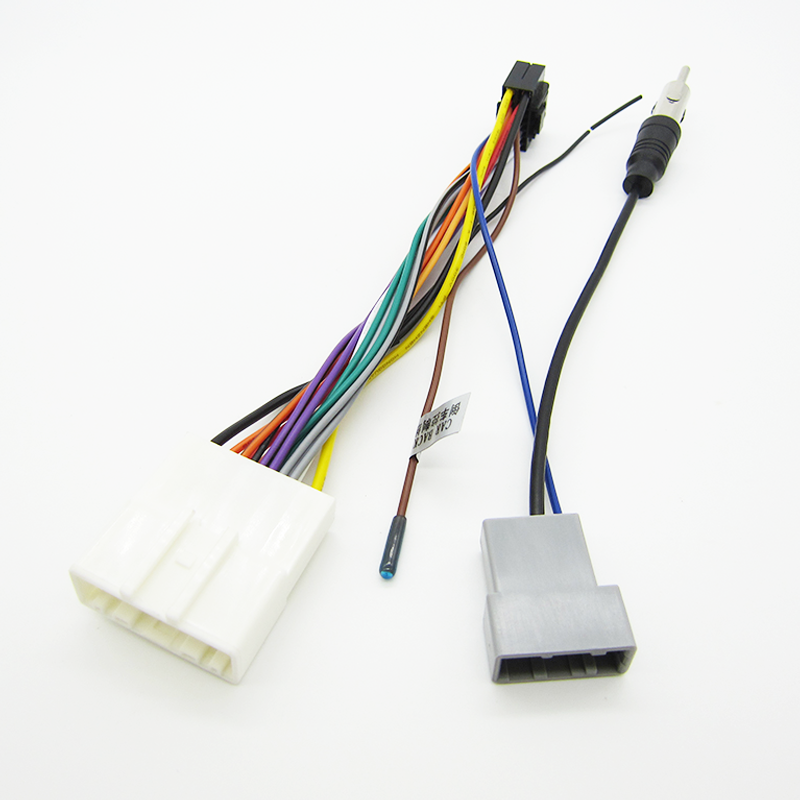 PVC Custom Motorcycle Wiring Harness Cable RoHS Tinned Copper