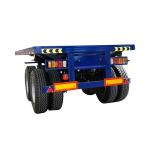 Max Payload 50000kgs 3/2 Axles 20ft 40ft Container Platform Flatbed Semi Trailer