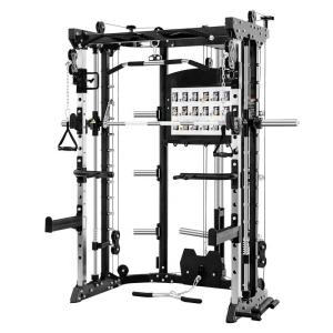 China Sport Commercial Fitness Gym Equipment Strength Training Machine Smith Power Rack wholesale