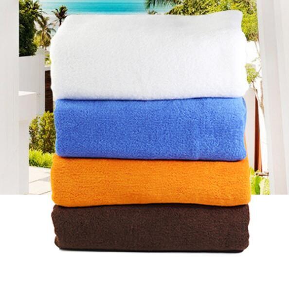 Hot sale 21S cotton plain terry bath towel 80*180cm, 600g for wholesale with 4