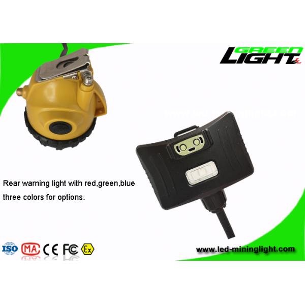USB Charging Coal Mining Lights 6.8Ah Panasonic Battery SOS With Rear Warning Light