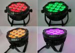 IP65 RGBWAP 6in one Outdoor Waterproof Flat Led Par With Purple Color Amber