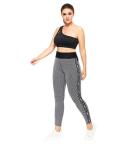 Jacquard Weave Peach Bottom Leggings Sexy Workout Leggings Custom Made
