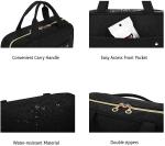 Travel Makeup And Toiletry Bag Organizer Hanging Hook Water Resistant 12x9x4"