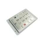 Panelmount Rugged Vandal-proof Waterproof 15 Flat Keys Door Access Control