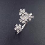 Silver 925 Original Pearl Ring Imperial Crown Design / Single Pearl Ring For