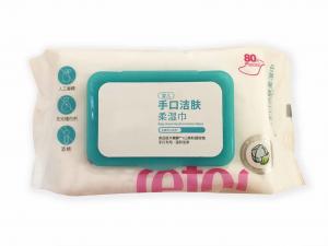 China Camellia Seed Extract Antimicrobial Baby Wipes No Artificial Flavors on sale