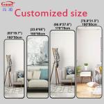 Large Bathroom Salon Full Body Length House Dress Stand Contemporary Wall Art