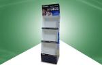 Security Products POP Cardboard Display / Cardboard Floor Display With Three