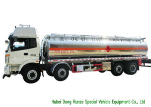 China FOTON 8x2 Aluminium Alloy Fuel Oil Delivery Truck For Diesel Transportation 28CBM wholesale