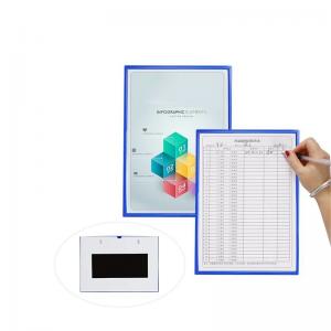 China UCI Magnetic File Pocket Holder Document Display Frame Writable wholesale