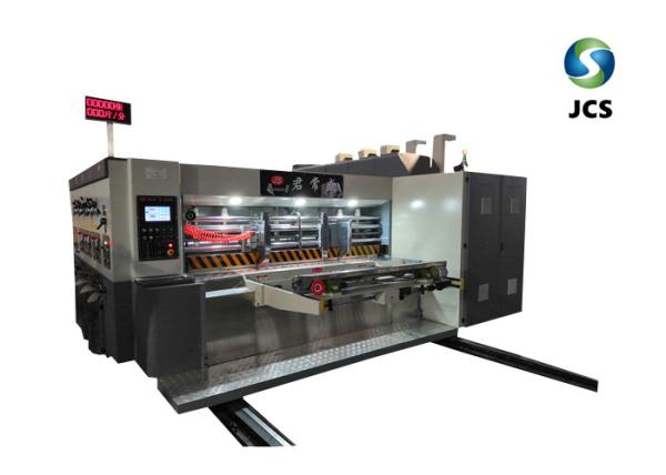 Pneumatically Locked Corrugated Box Printing Machine 200 Pcs / Min High
