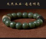 Natural Hetian Jade Amulet Healing Jade Stones periapt Protection Pendant