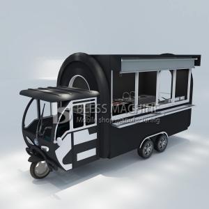 China Customized 1.5KW-4.5kw Three Wheels Electric Scooter Food Cart Tuk Tuk Mobile Kitchen Tricycle wholesale