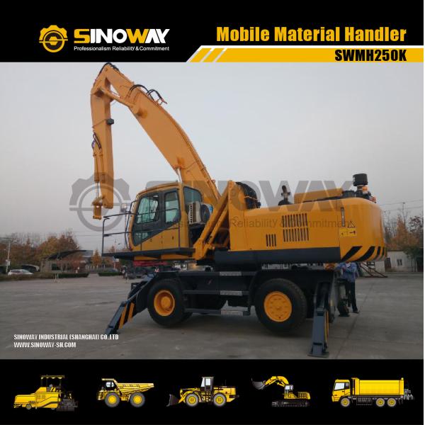 Interchangeable Operation Material Handling Equipment 25 Ton High Performance ISO9001