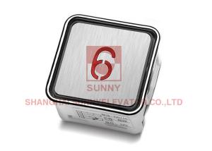 China Cop Lop Elevator Push Button Switch Frontal Mounting Elevator Lift Parts wholesale
