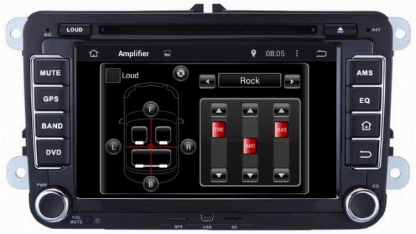 Ouchuangbo Auto Radio BT RDS GPS System for Volkswagen Tiguan /Touran /Polo