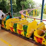 Outdoor Amusement Park Roller Coaster / Little Roller Coaster Mix Color