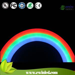 China 230v/120v/24v/12v Single color flexible led neon rope light/ led neon rope light/ neon wholesale