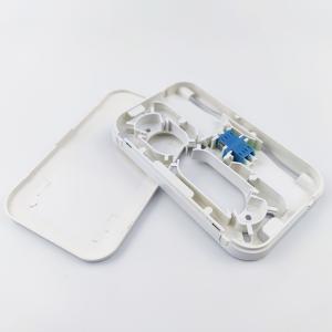 China FTTH Network Wired LAN Plastic Fiber Optic Faceplate Socket Panel 1 Core Indoor Product wholesale