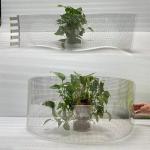 P4 Adhesive Transparent LED Display Modern Advertising Solution For Shopping